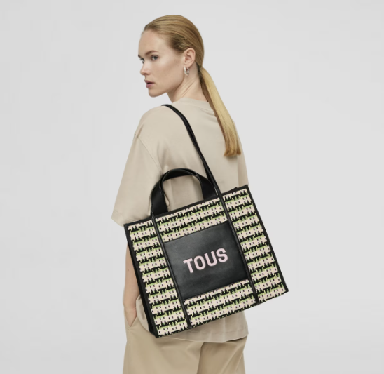 Bolso tous negro grande deals