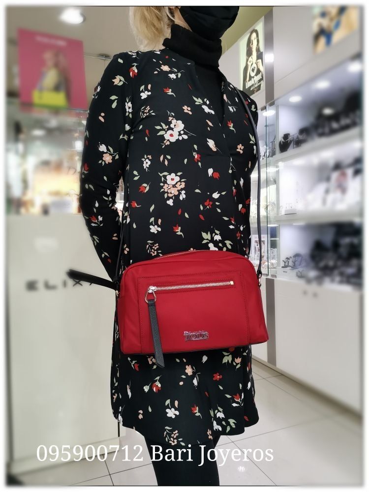 Bandolera mediana Shelby rojo 095900712 | BARI JOYEROS