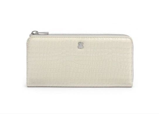Billetera mediana Dorp Exotic beige 095960319