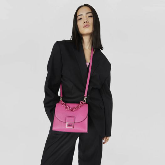 Bolso best sale tous fucsia