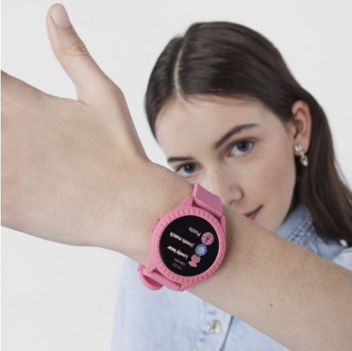 Smartwatch Tous D-Connect digital correa rosa